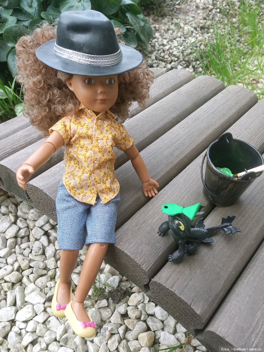 Рыбка для нового друга — Куклы Kathe Kruse (Кате/Кэте Крузе): фото (фото 10)