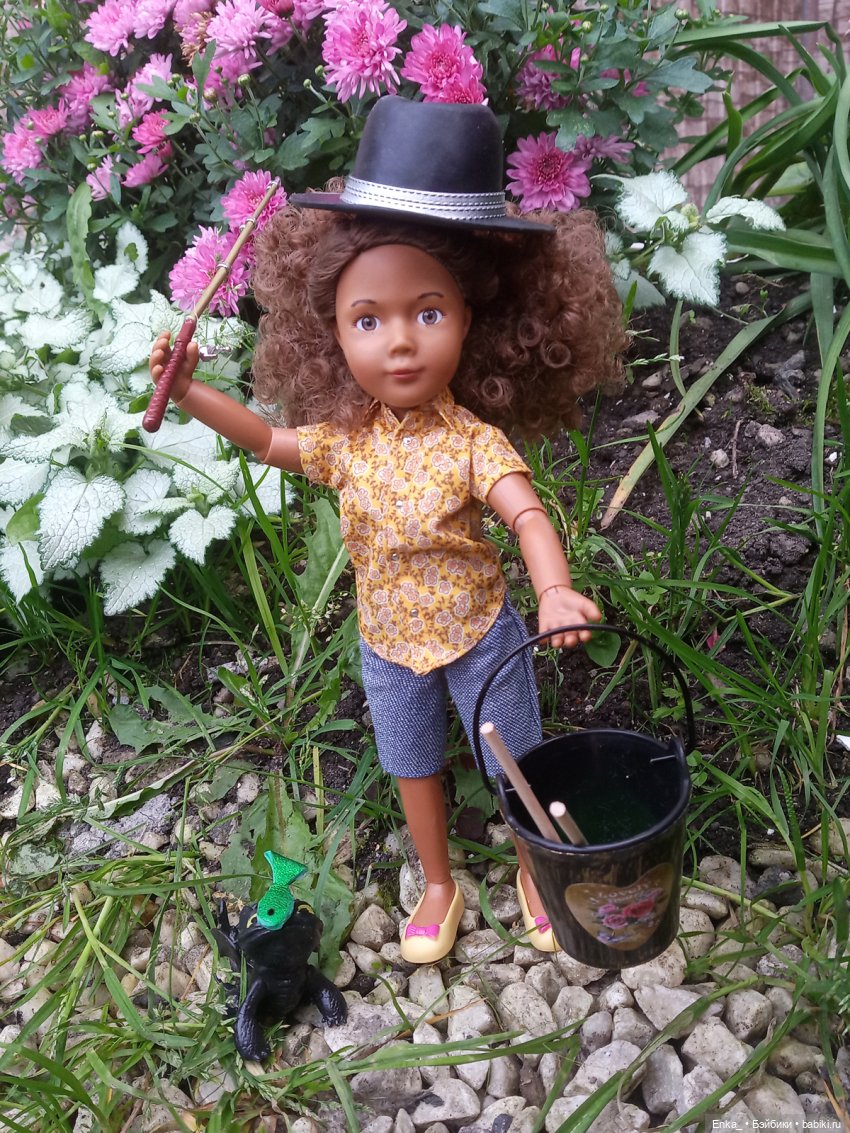 Рыбка для нового друга — Куклы Kathe Kruse (Кате/Кэте Крузе): фото
