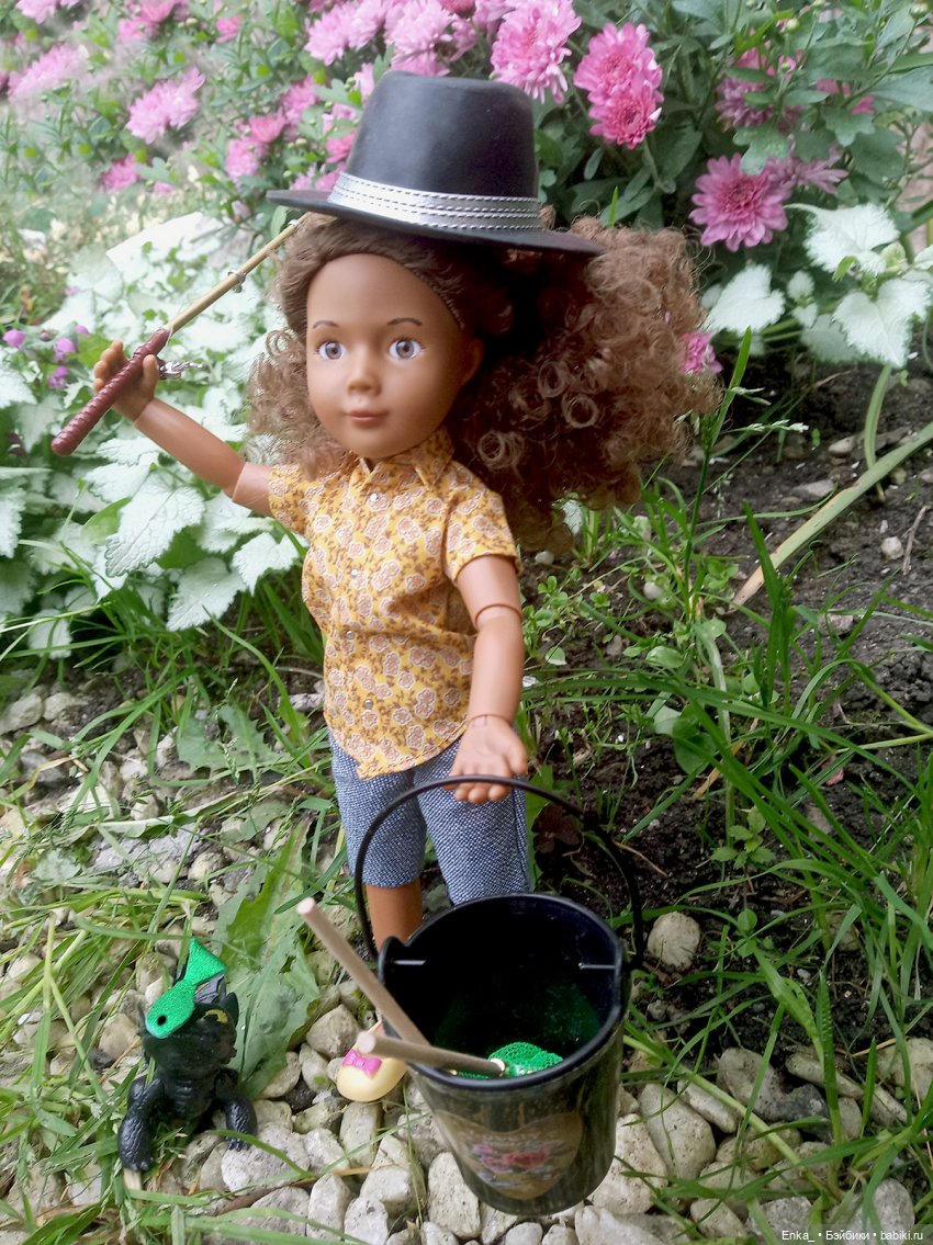 Рыбка для нового друга — Куклы Kathe Kruse (Кате/Кэте Крузе): фото