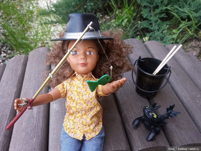 Рыбка для нового друга — Куклы Kathe Kruse (Кате/Кэте Крузе): фото (фото 4)