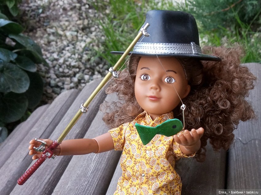 Рыбка для нового друга — Куклы Kathe Kruse (Кате/Кэте Крузе): фото (фото 3)