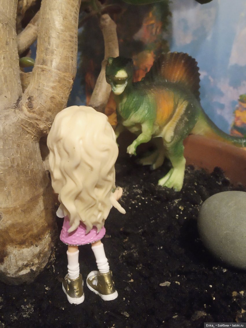 Прогулка с динозавром — Игровые куклы разных производителей (Разное): редкие бренды (фото 6)