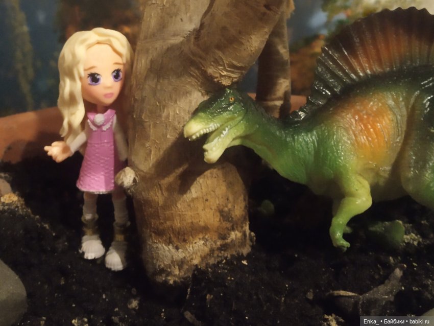 Прогулка с динозавром — Игровые куклы разных производителей (Разное): редкие бренды (фото 9)