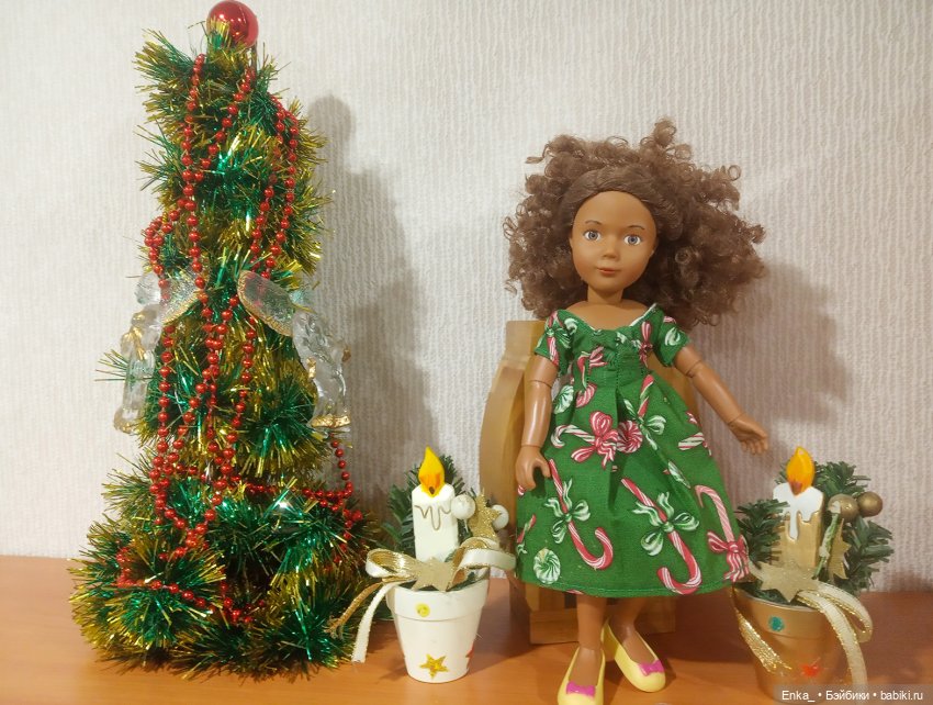 Керри у елки — Куклы Kathe Kruse (Кате/Кэте Крузе): фото (фото 8)
