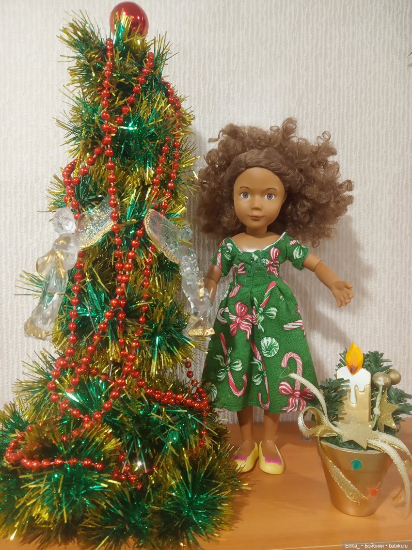 Керри у елки — Куклы Kathe Kruse (Кате/Кэте Крузе): фото (фото 4)