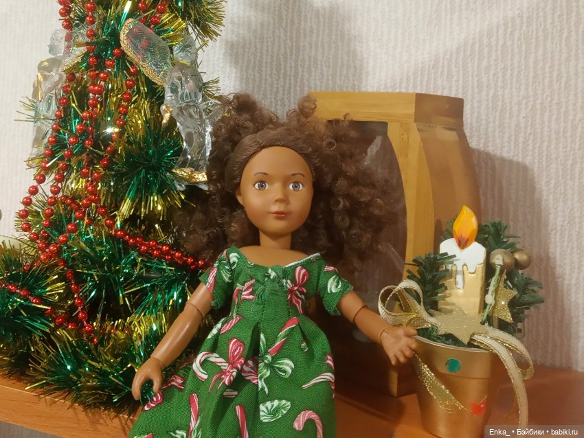 Керри у елки — Куклы Kathe Kruse (Кате/Кэте Крузе): фото (фото 5)