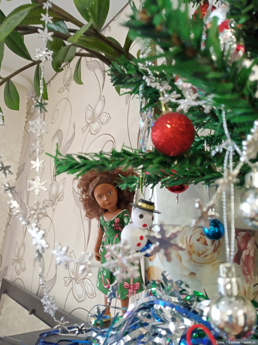 Керри у елки — Куклы Kathe Kruse (Кате/Кэте Крузе): фото