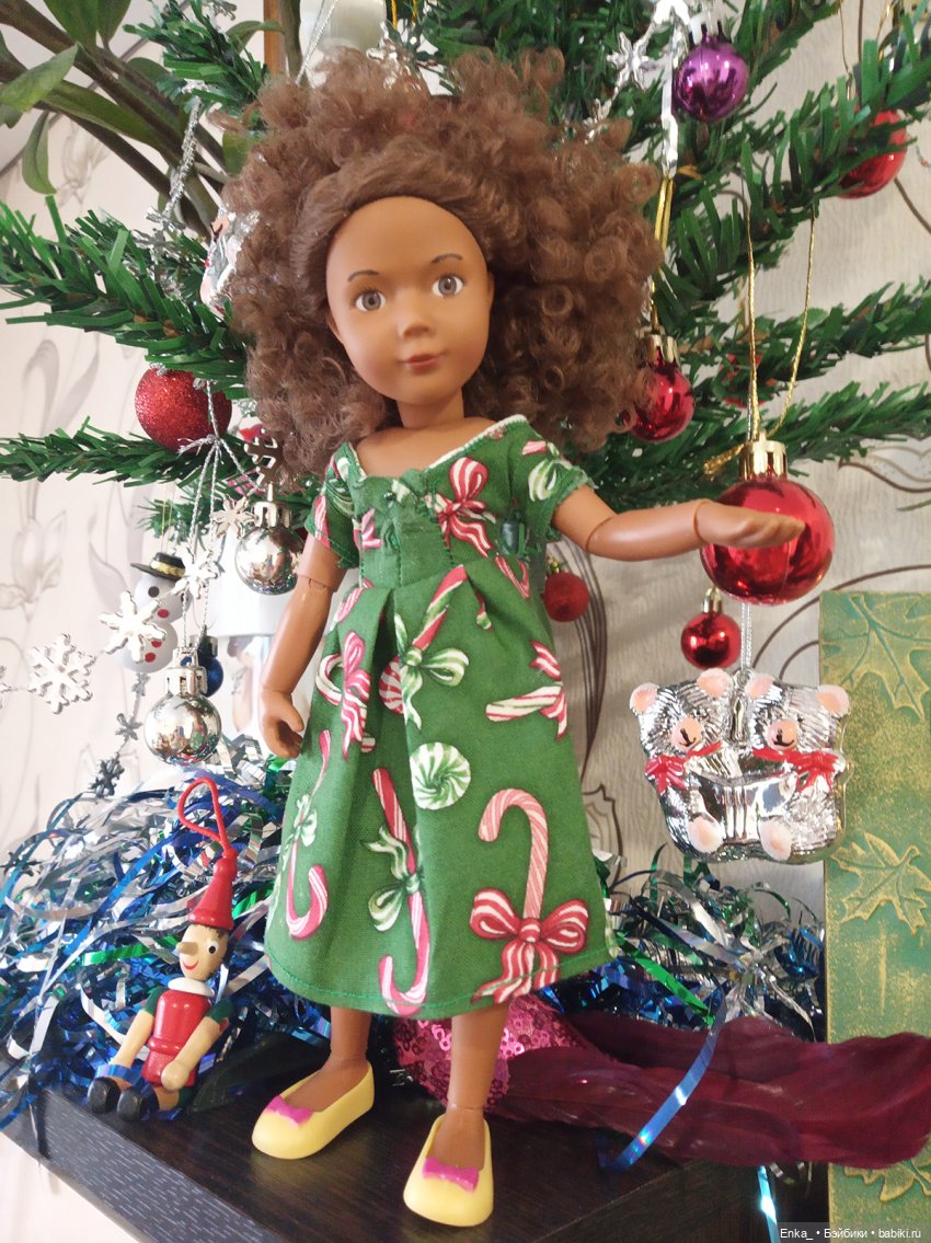 Керри у елки — Куклы Kathe Kruse (Кате/Кэте Крузе): фото (фото 3)