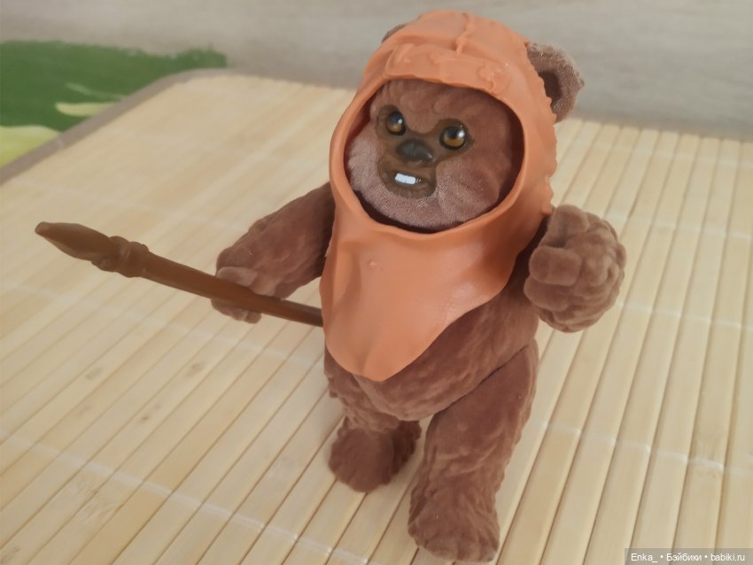 Принцесса Лея и Эвок: Hasbro Star Wars "Планета Эндор"