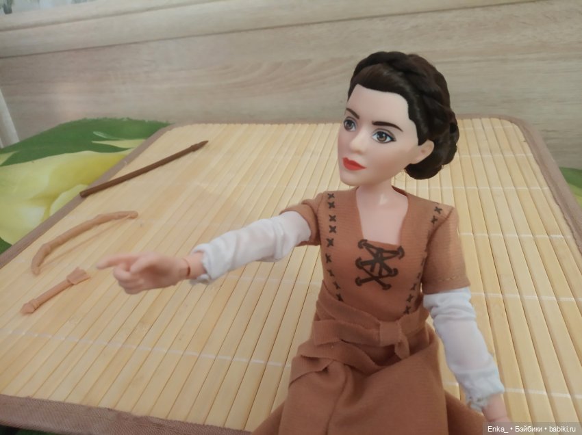 Принцесса Лея и Эвок: Hasbro Star Wars "Планета Эндор"