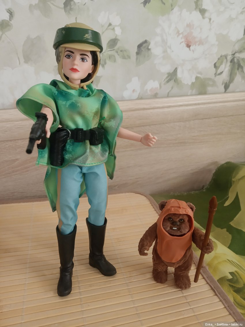 Принцесса Лея и Эвок: Hasbro Star Wars "Планета Эндор" (фото 7)
