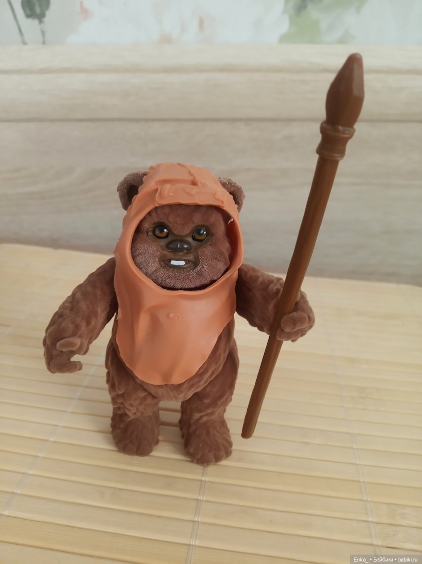 Принцесса Лея и Эвок: Hasbro Star Wars "Планета Эндор"