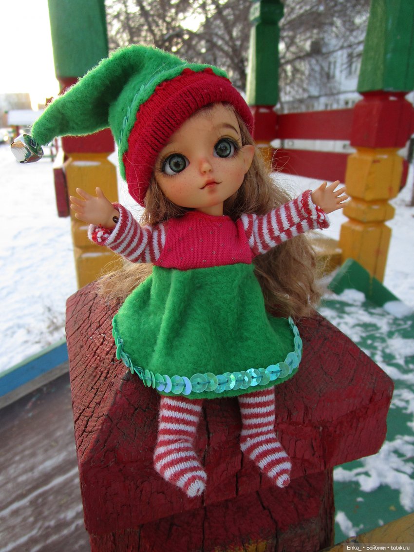 Николь на зимней прогулке (фото 6)