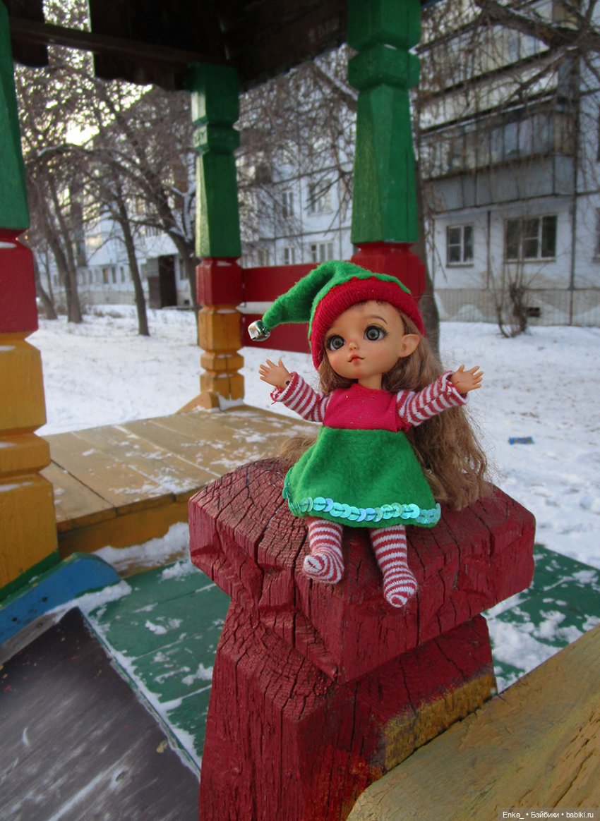 Николь на зимней прогулке (фото 5)