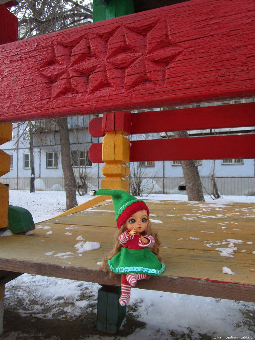 Николь на зимней прогулке (фото 7)