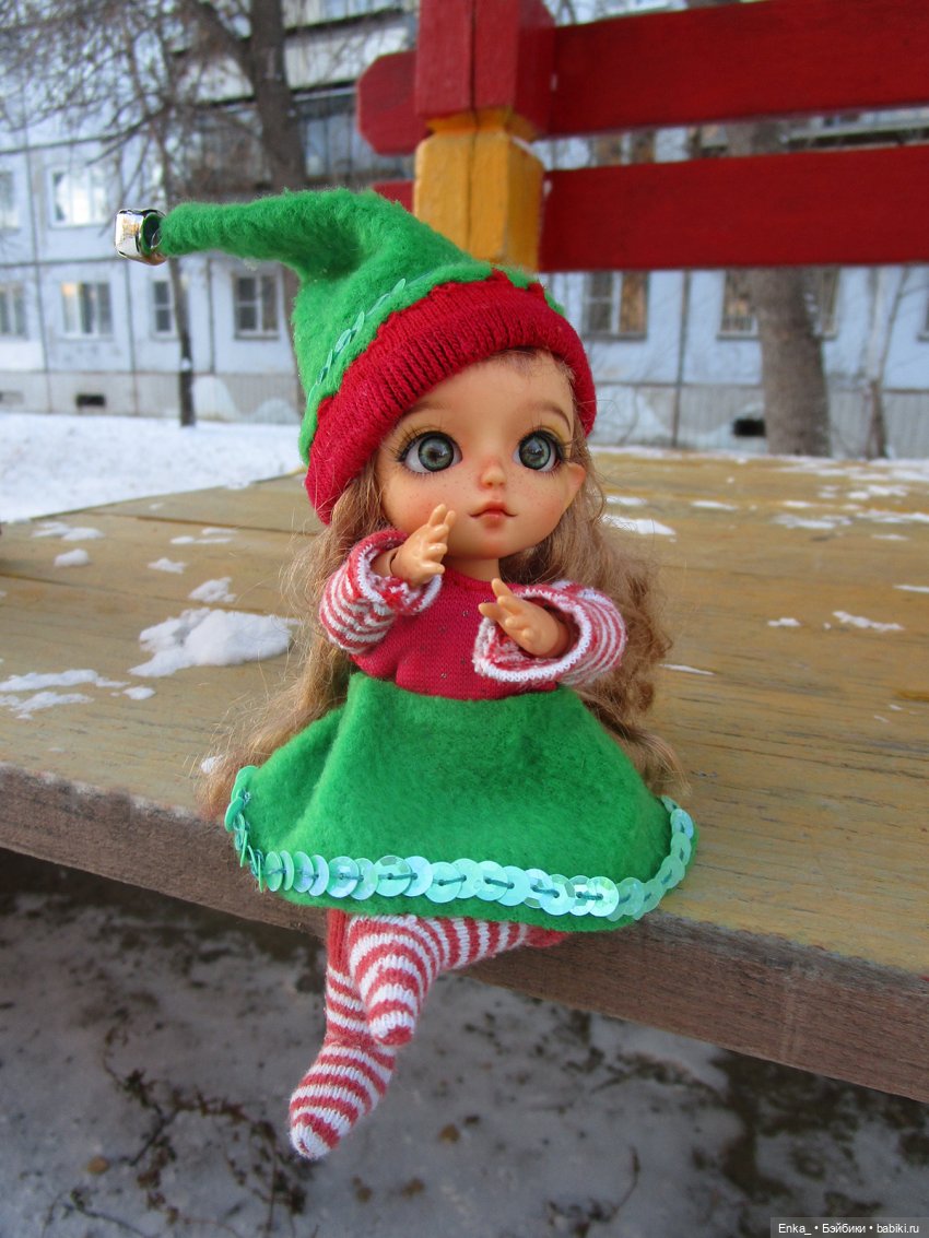 Николь на зимней прогулке (фото 8)