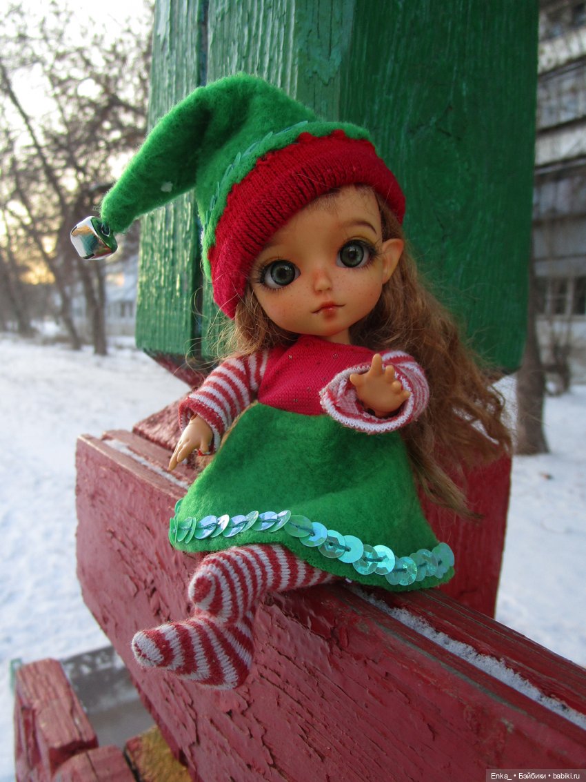 Николь на зимней прогулке (фото 4)