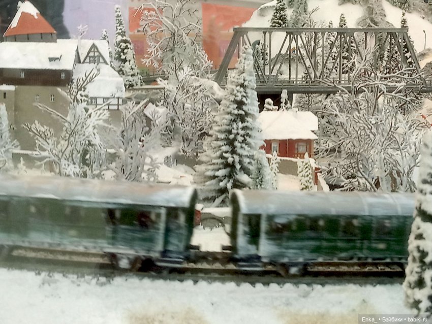 Миниатюрная железная дорога в Торговом комплексе