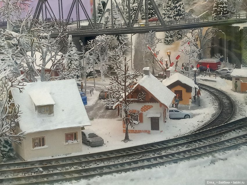 Миниатюрная железная дорога в Торговом комплексе