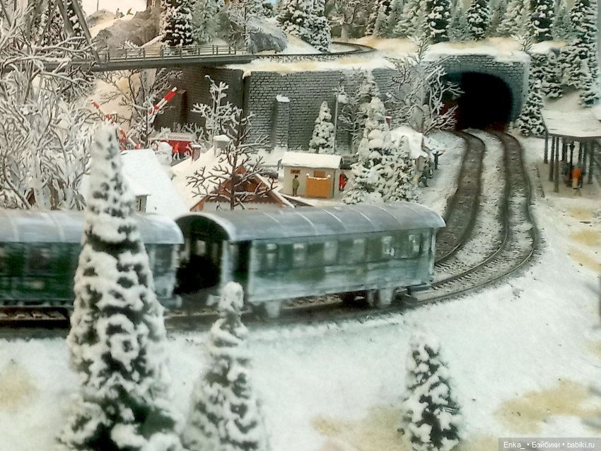 Миниатюрная железная дорога в Торговом комплексе