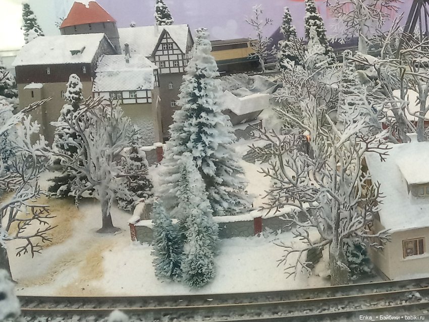 Миниатюрная железная дорога в Торговом комплексе