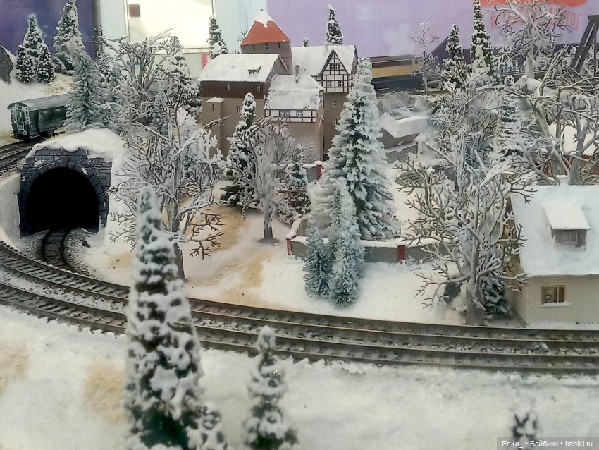 Миниатюрная железная дорога в Торговом комплексе