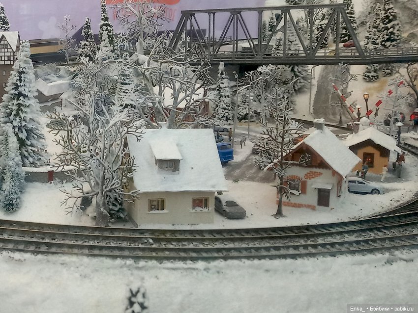 Миниатюрная железная дорога в Торговом комплексе (фото 10)