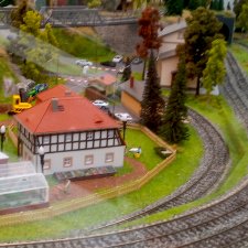 Миниатюрная железная дорога в Торговом комплексе