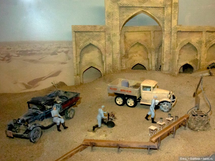 Миниатюра и игрушки из музея военной и автомобильной техники УГМК