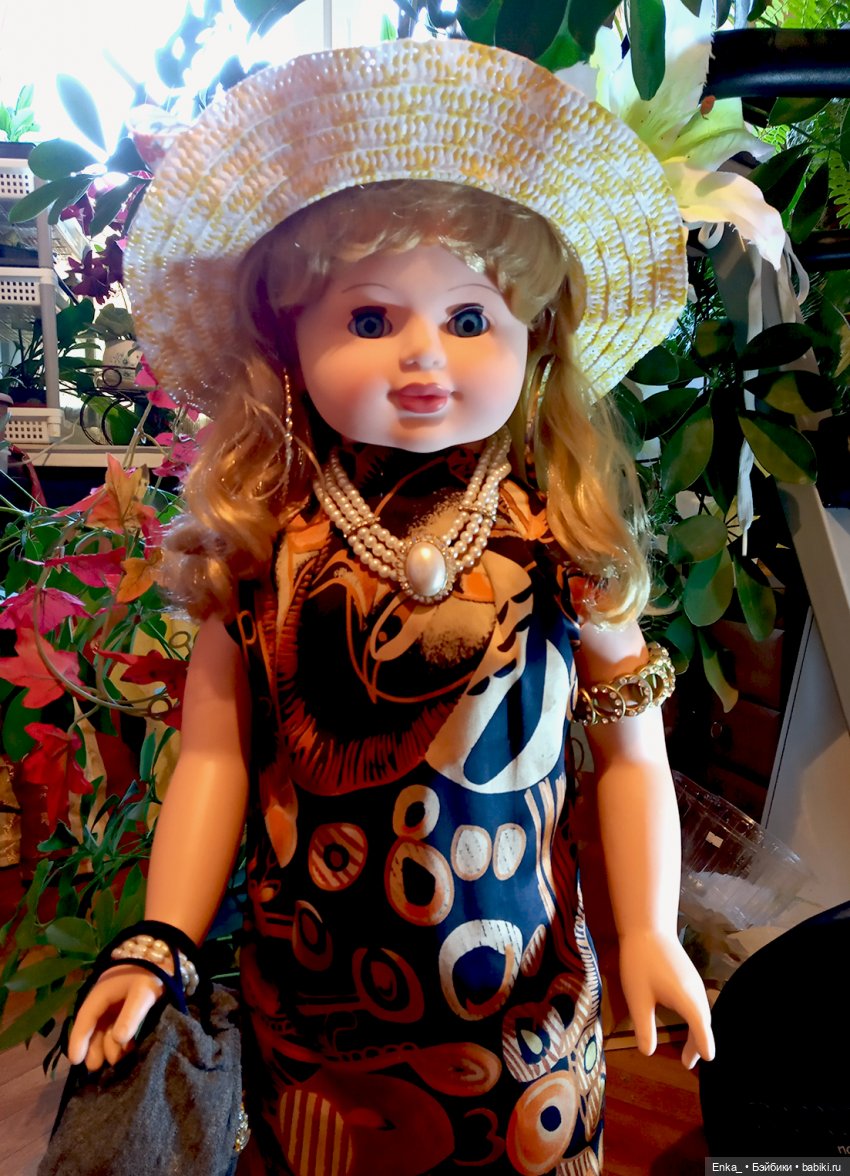 Ксюша - дама в шляпке — Российские куклы Весна