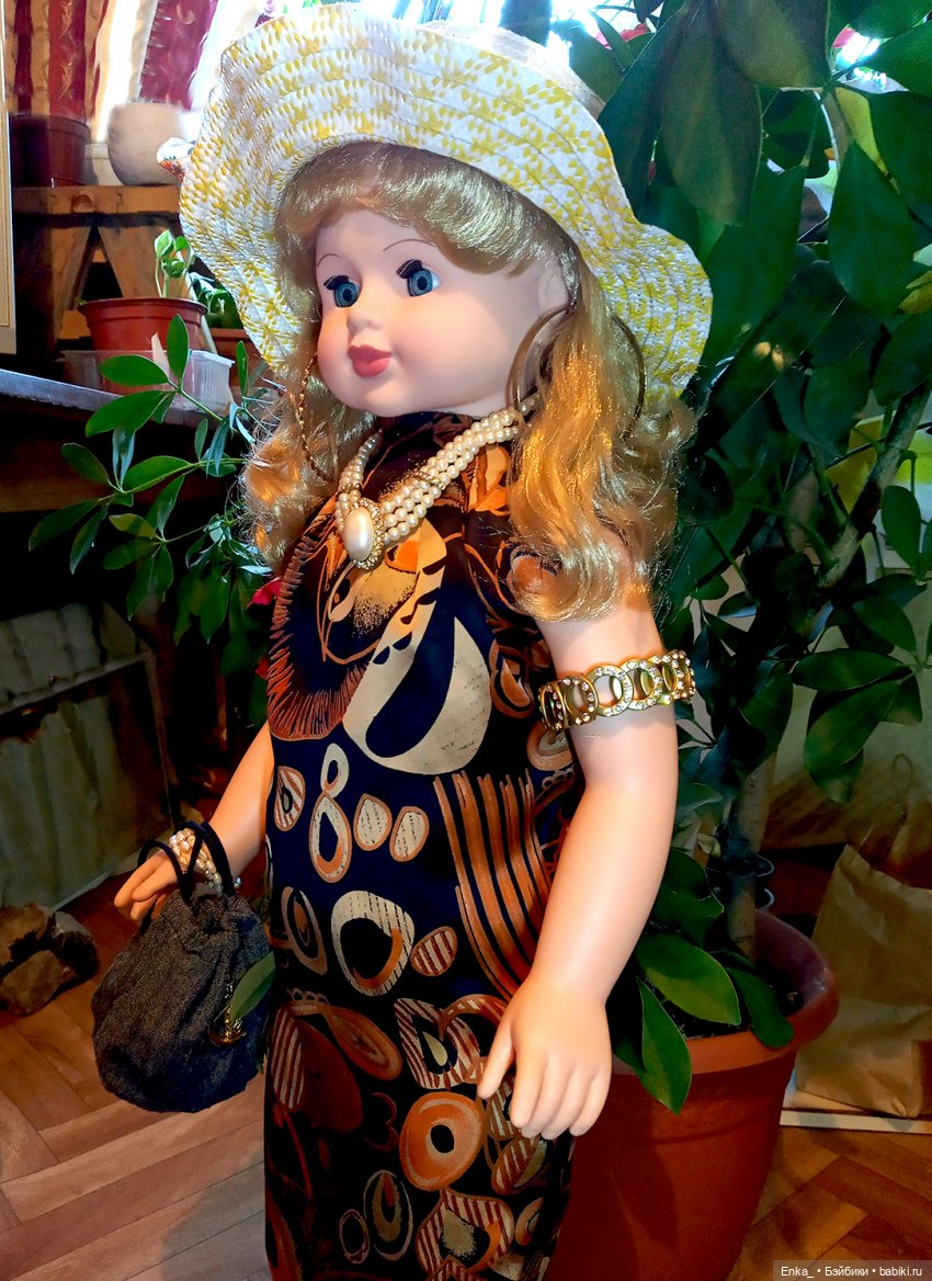 Ксюша - дама в шляпке — Российские куклы Весна (фото 6)