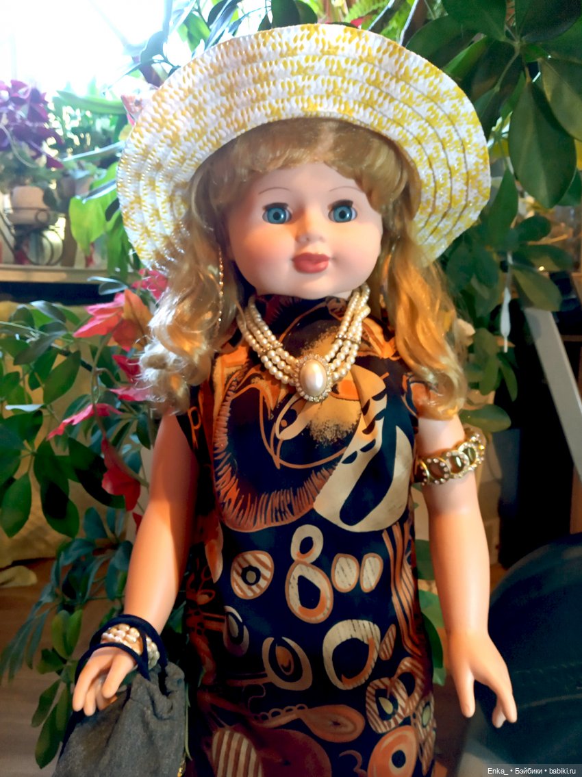 Ксюша - дама в шляпке — Российские куклы Весна (фото 5)