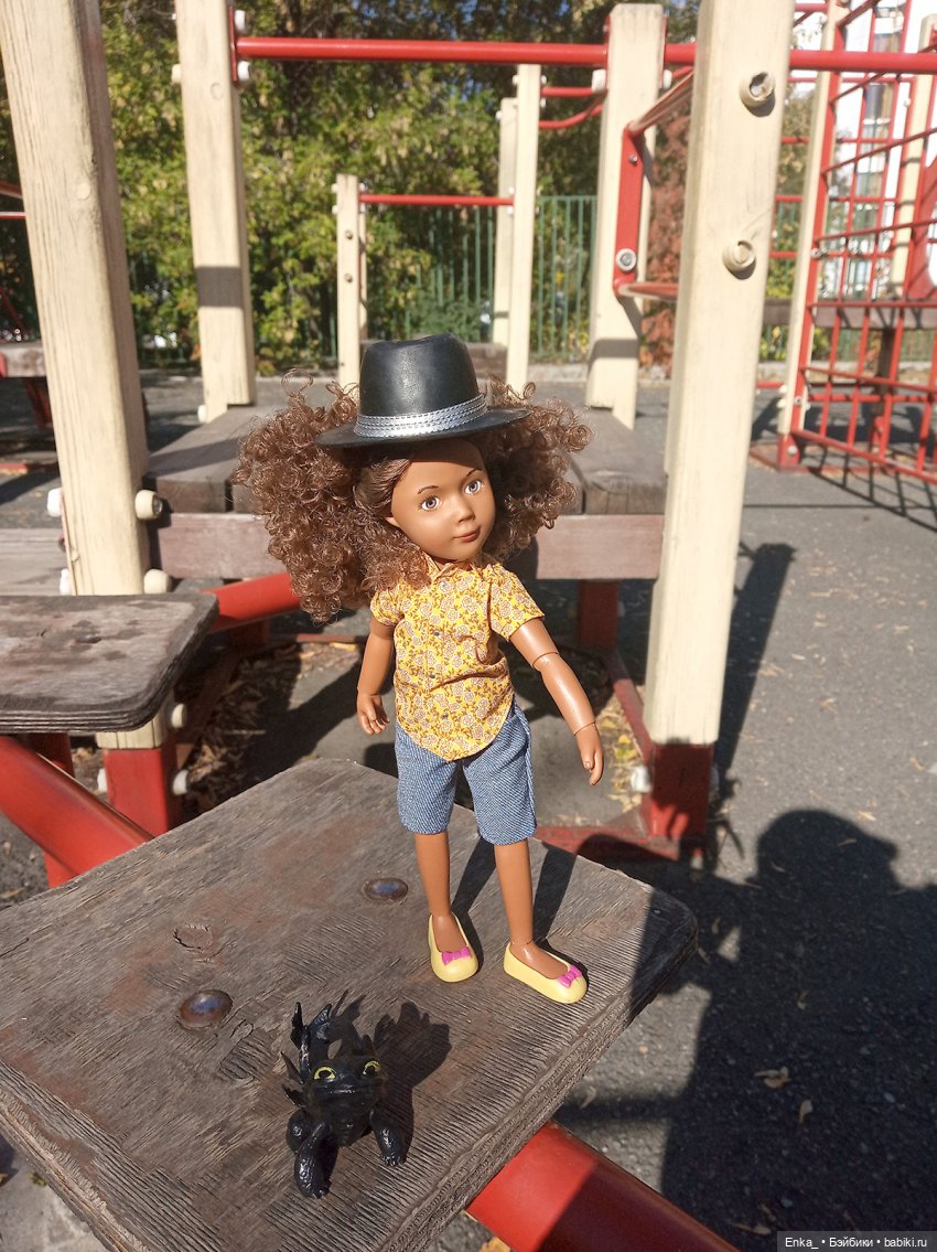 Тренировка в парке — Куклы Kathe Kruse (Кате/Кэте Крузе): фото (фото 5)
