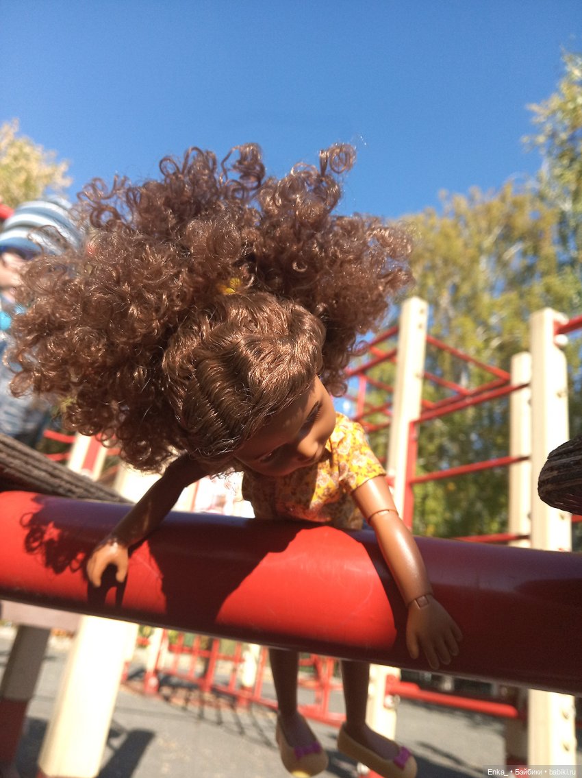 Тренировка в парке — Куклы Kathe Kruse (Кате/Кэте Крузе): фото (фото 6)