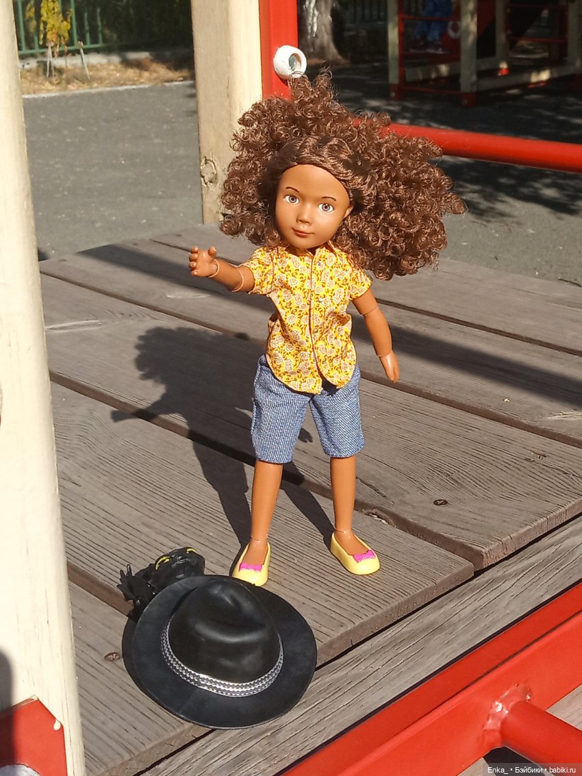 Тренировка в парке — Куклы Kathe Kruse (Кате/Кэте Крузе): фото (фото 8)