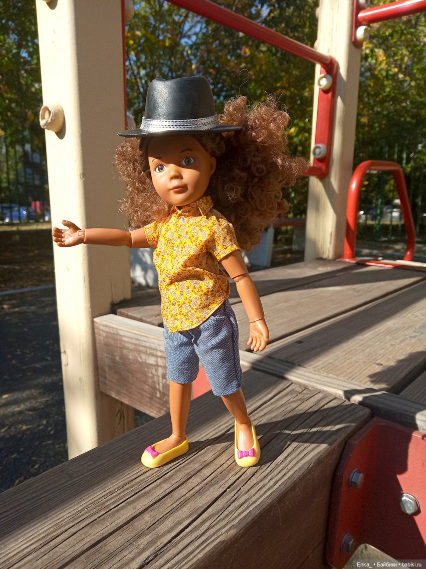Тренировка в парке — Куклы Kathe Kruse (Кате/Кэте Крузе): фото