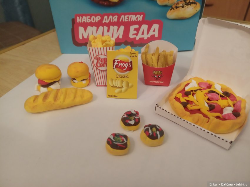 Вот это да - мини-еда — Кукольная миниатюра своими руками: еда