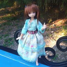 Миюки в парке