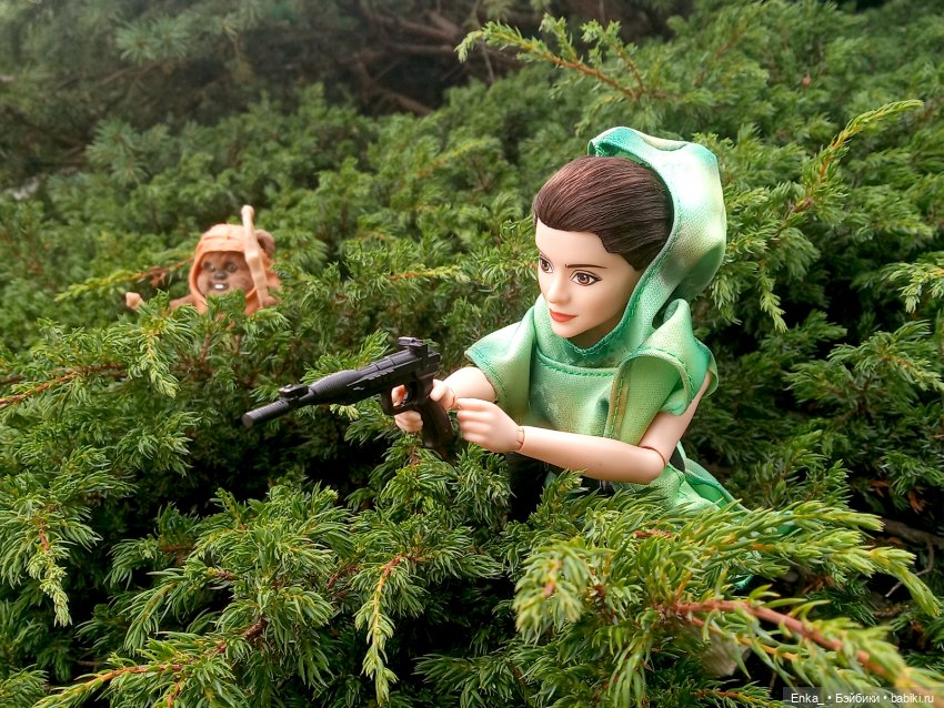 Приключения на планете Эндор. Встреча Леи и Викета