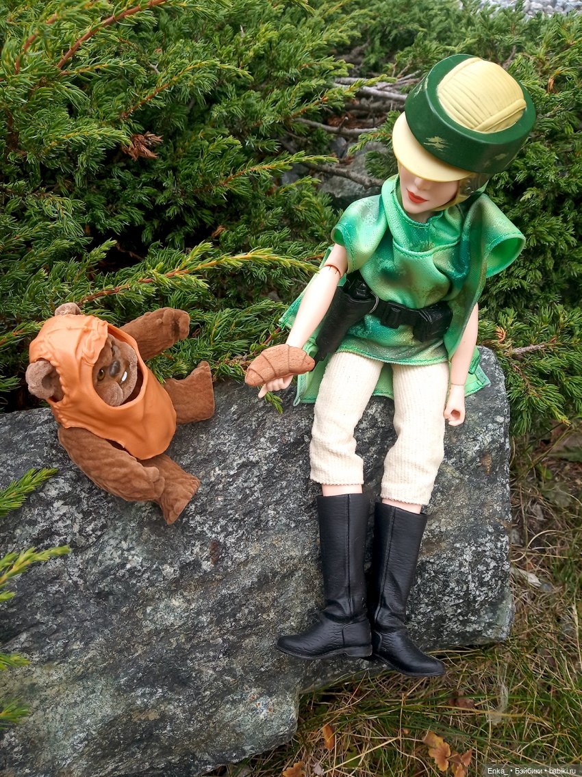 Приключения на планете Эндор. Встреча Леи и Викета