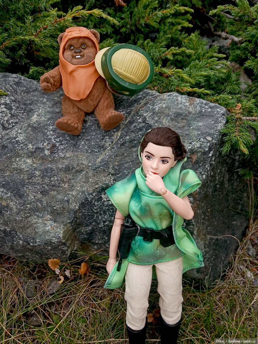 Приключения на планете Эндор. Встреча Леи и Викета