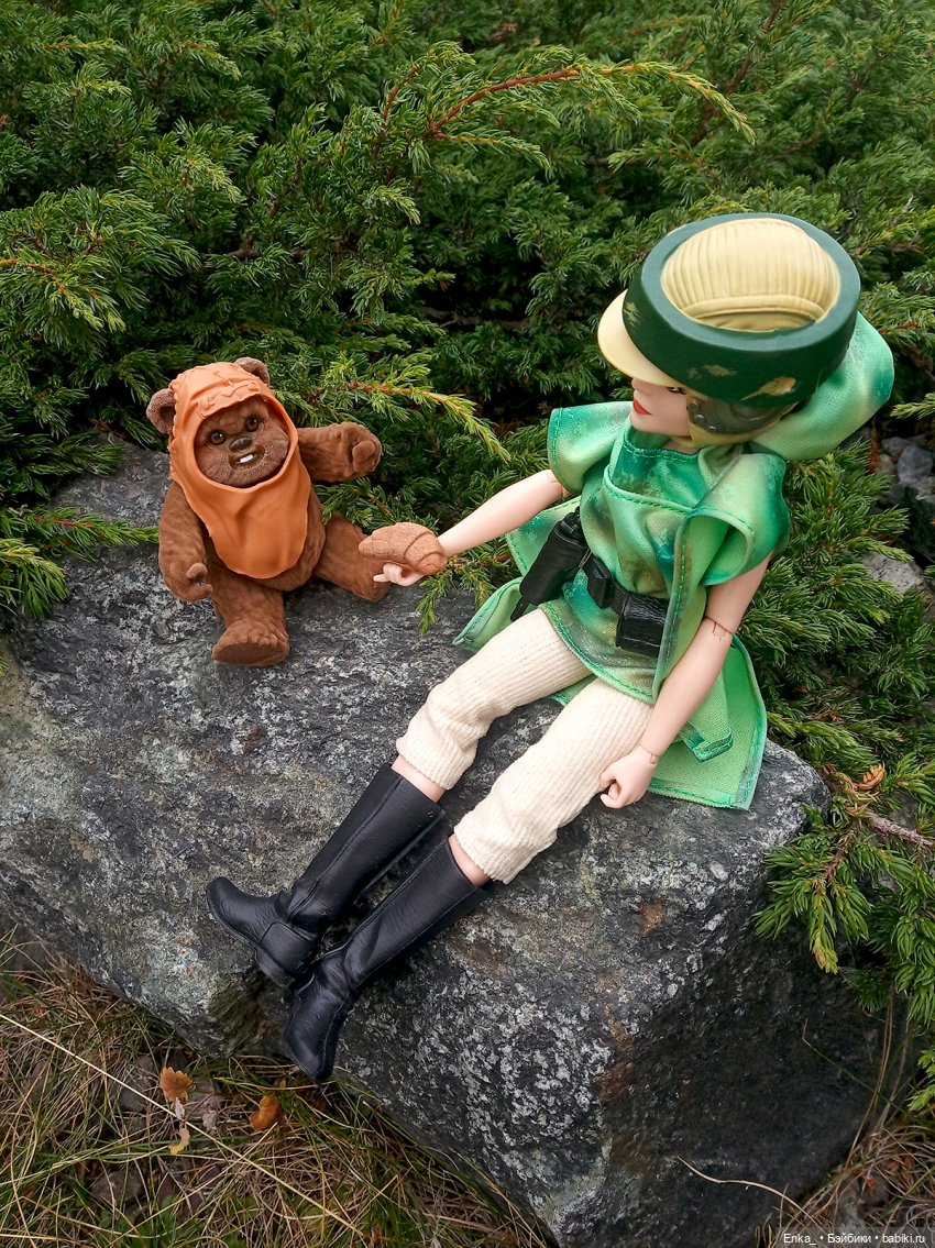 Приключения на планете Эндор. Встреча Леи и Викета