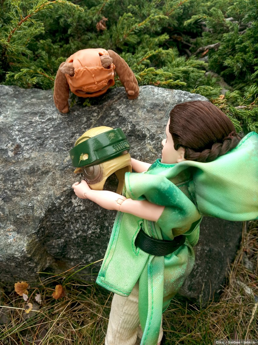 Приключения на планете Эндор. Встреча Леи и Викета