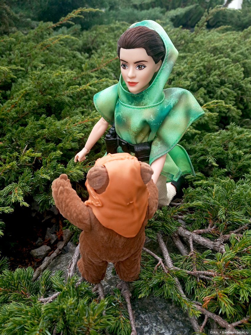 Приключения на планете Эндор. Встреча Леи и Викета