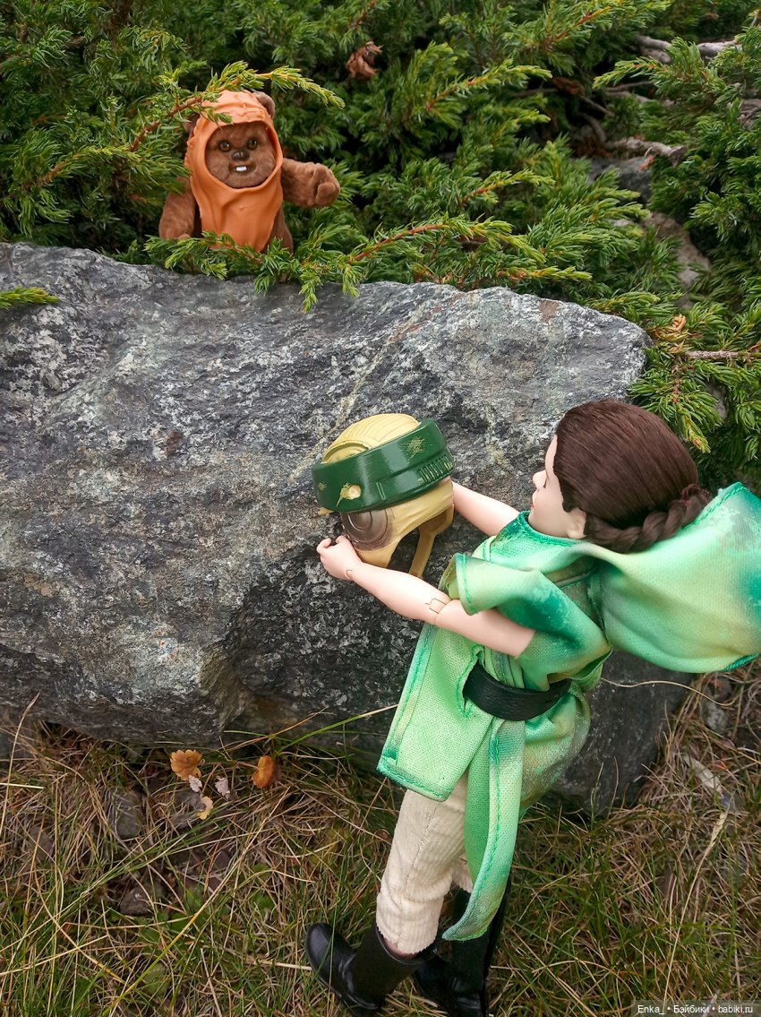 Приключения на планете Эндор. Встреча Леи и Викета