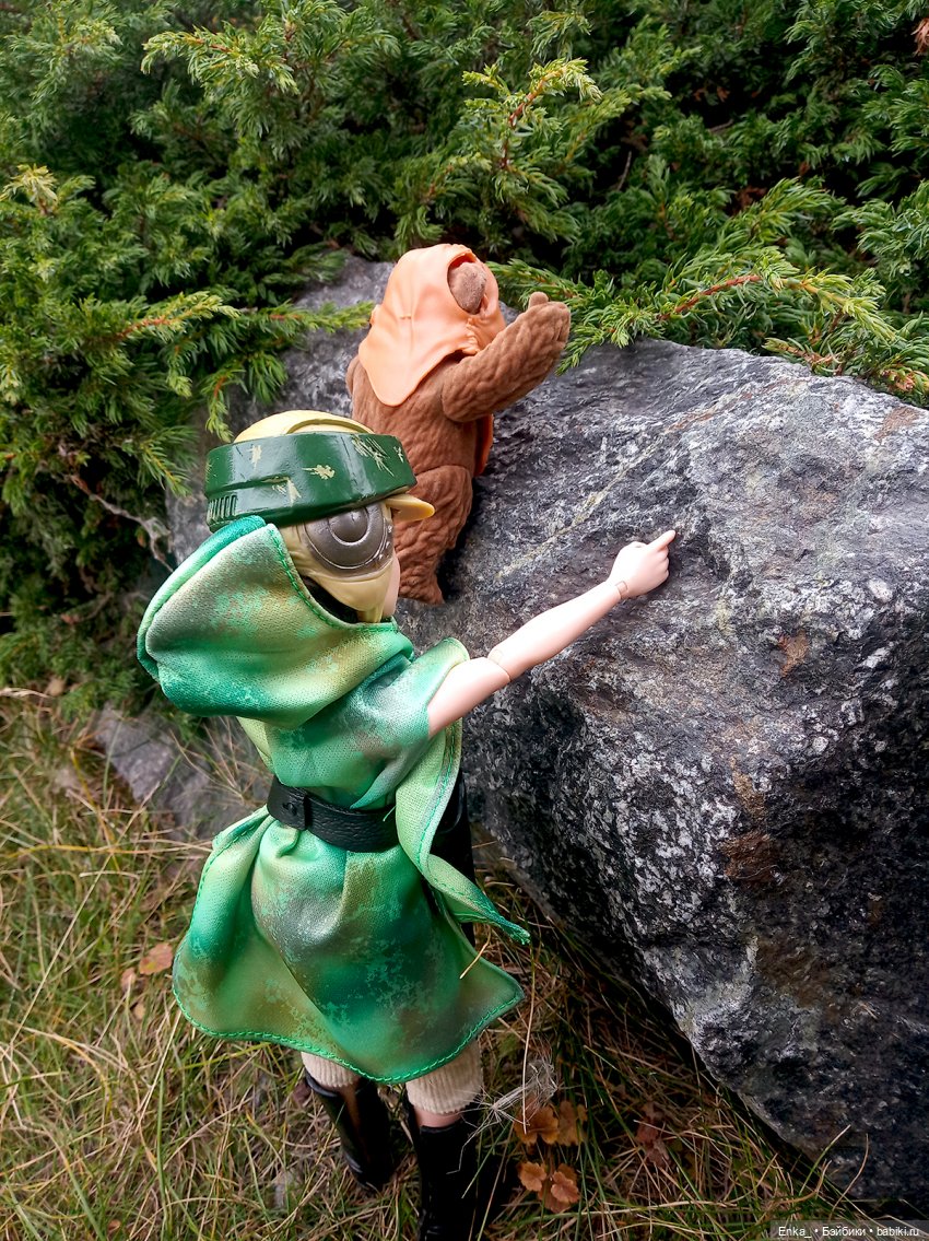 Приключения на планете Эндор. Встреча Леи и Викета