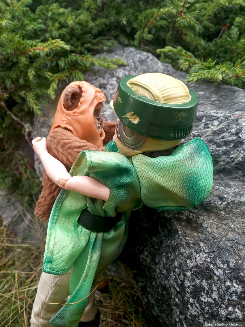 Приключения на планете Эндор. Встреча Леи и Викета