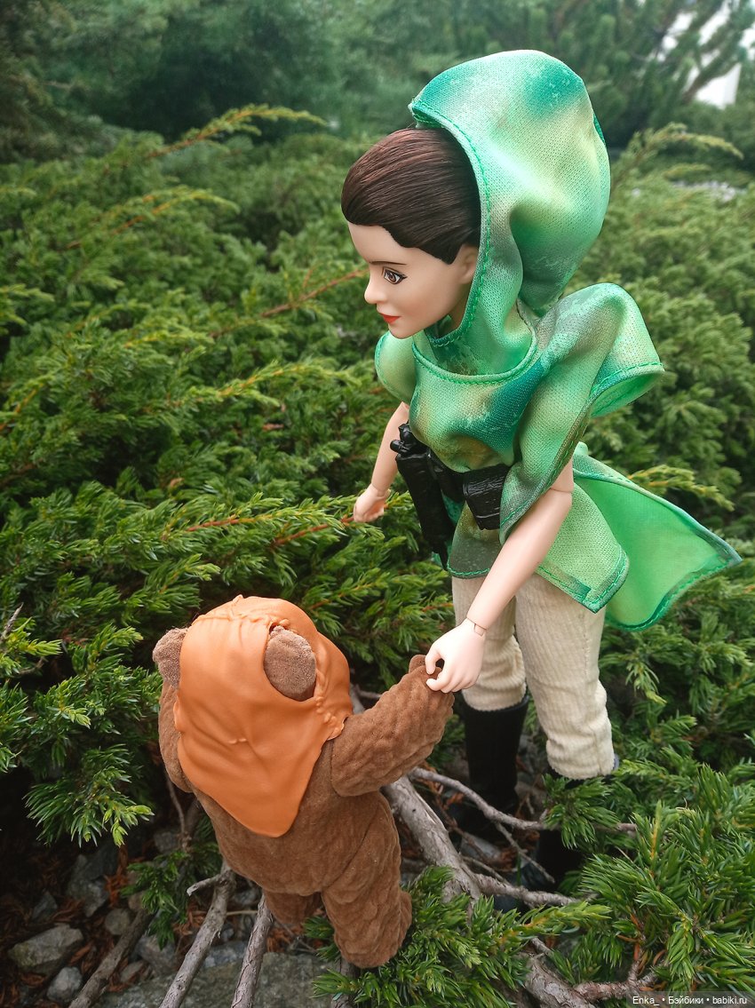 Приключения на планете Эндор. Встреча Леи и Викета