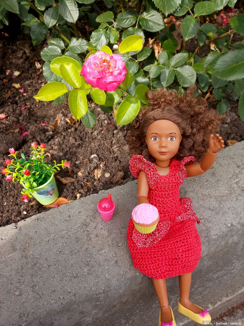 Керри в саду роз — Куклы Kathe Kruse (Кате/Кэте Крузе): фото (фото 10)