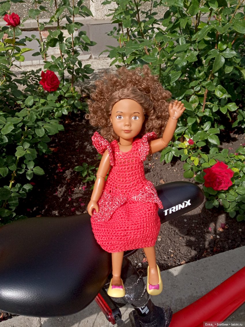 Керри в саду роз — Куклы Kathe Kruse (Кате/Кэте Крузе): фото (фото 2)